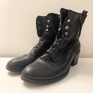 Aldo Black Ankle Boots